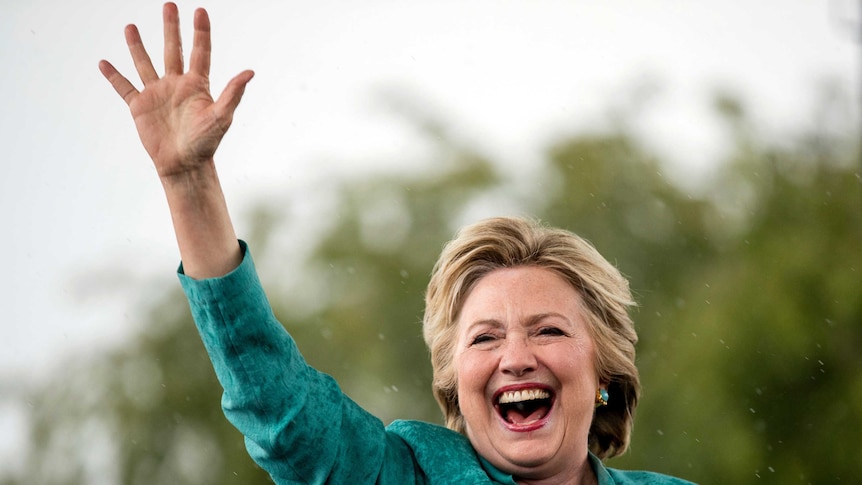 Hillary Clinton at campaign event in Florida