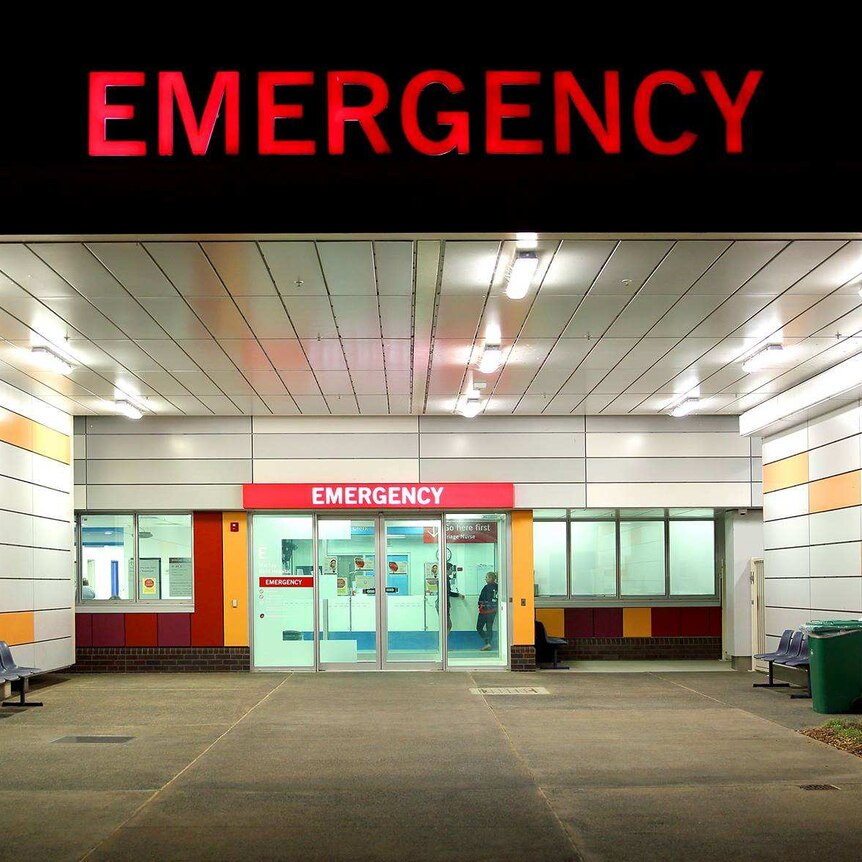 Emergency ward at Mackay Base Hospital.