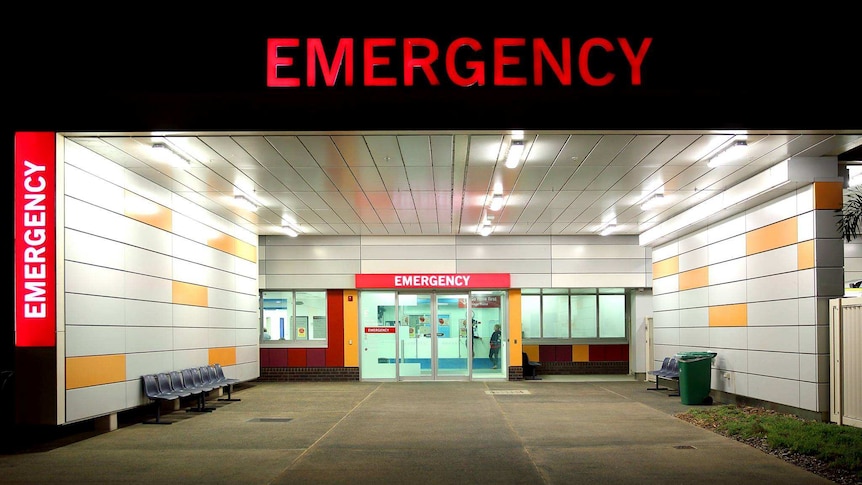 Emergency ward at Mackay Base Hospital.