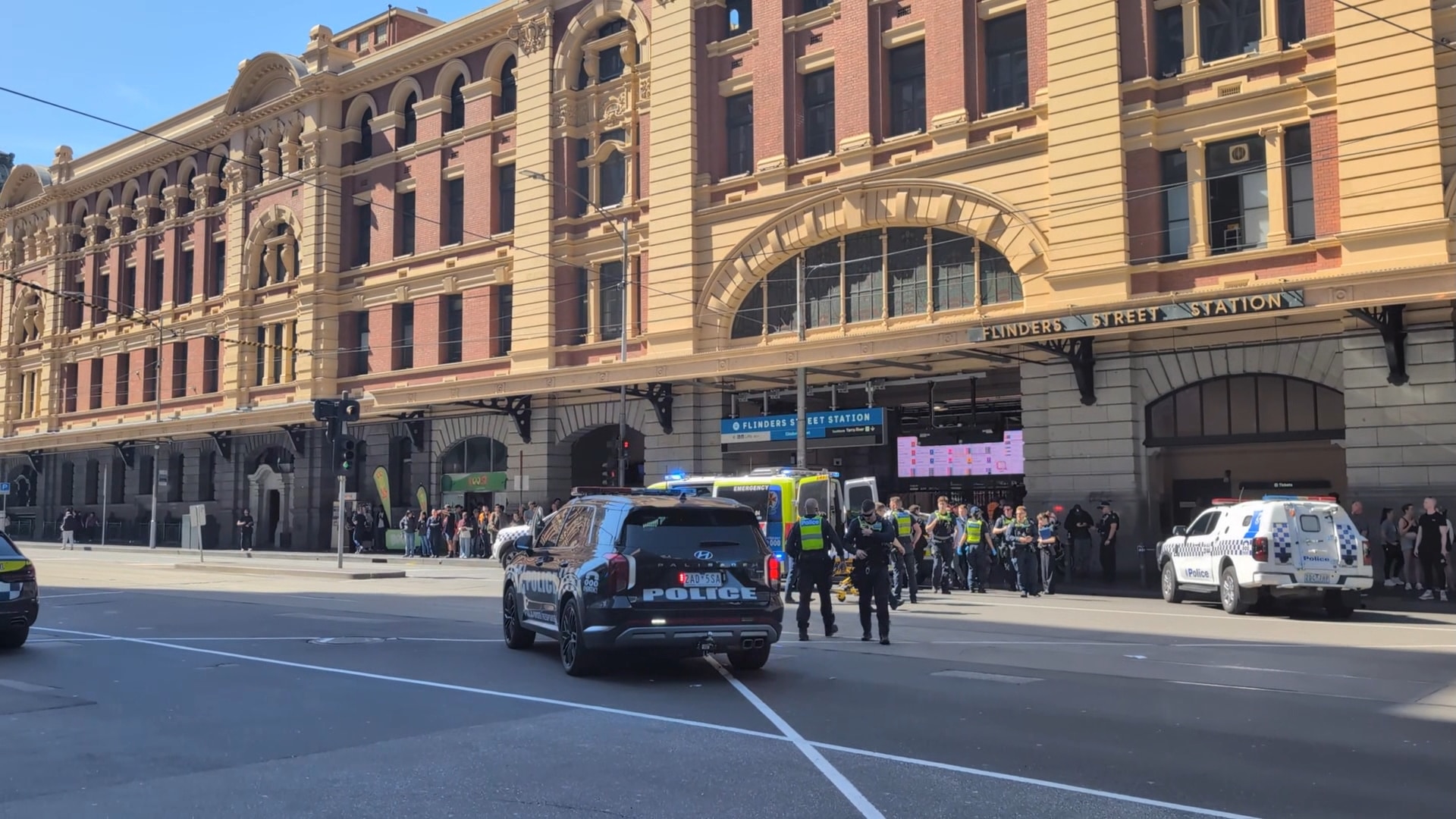 Teenager charged over Melbourne CBD hit-and-run