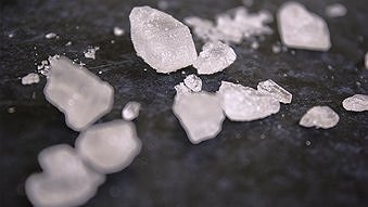 The methamphetamine in crystal form is known as ice.
