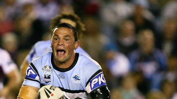 Fraser Anderson from the Cronulla Sharks