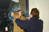 Damage: Cronulla residents say young men armed with baseball bats smashed windows