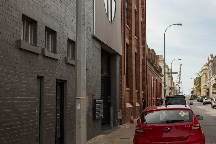 Keanu Breeze faces directly onto the street, in Fremantle's historic West End