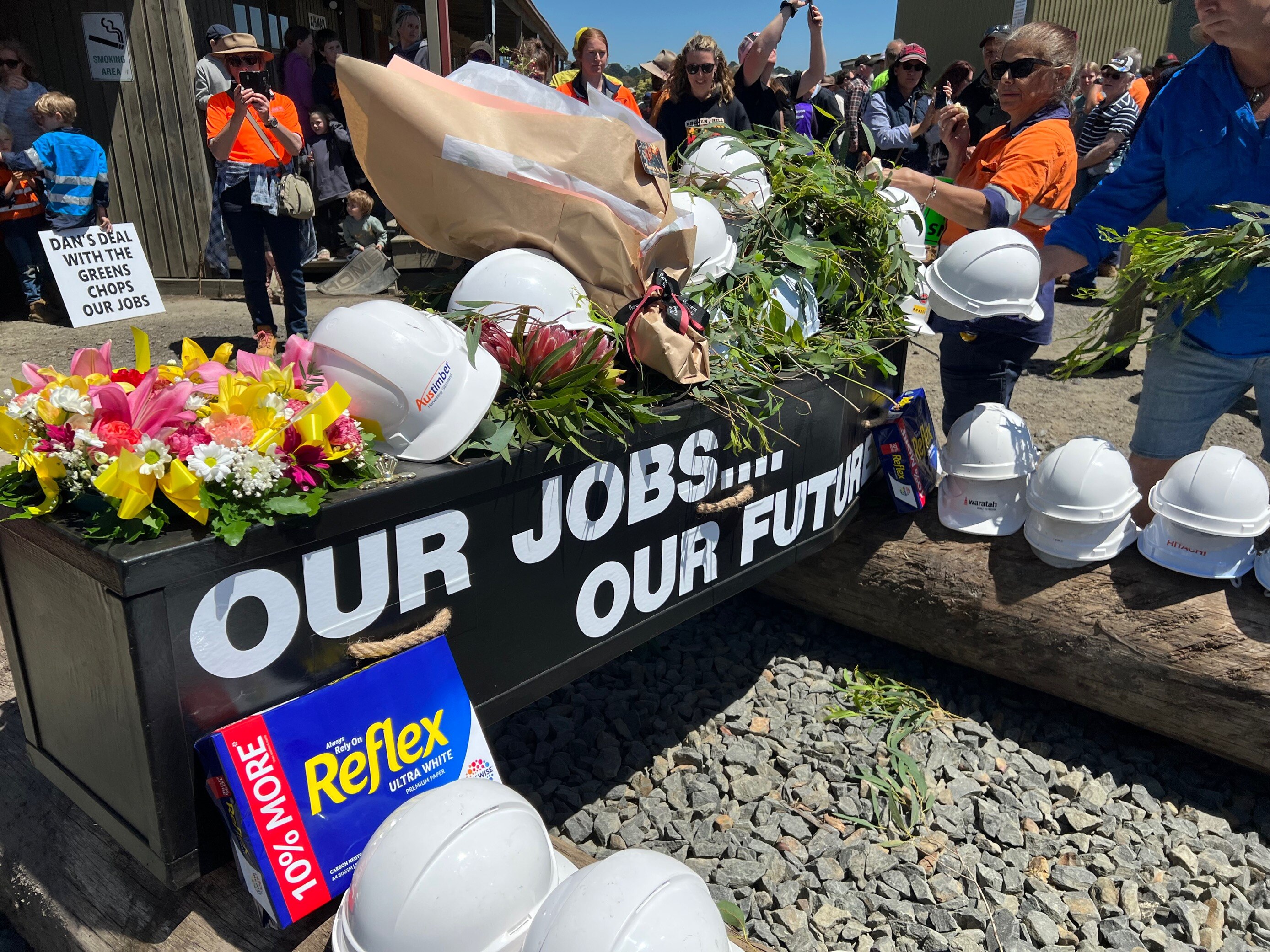 Maryvale paper mill workers concerned about jobs as production of white