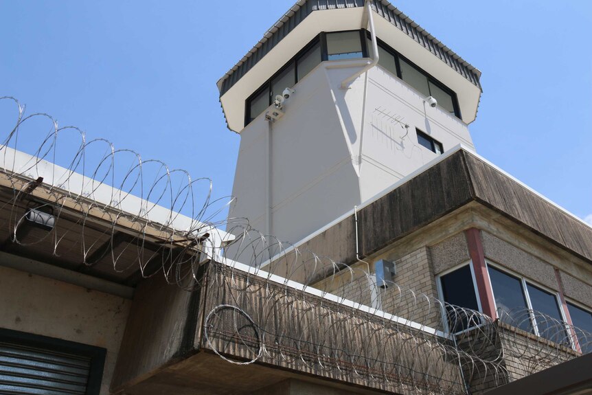 A generic photo of a tower at the Don Dale youth detention facility in the NT.