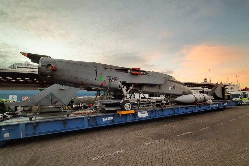 The Tornado GR4 is the only one of its kind in a museum outside the UK