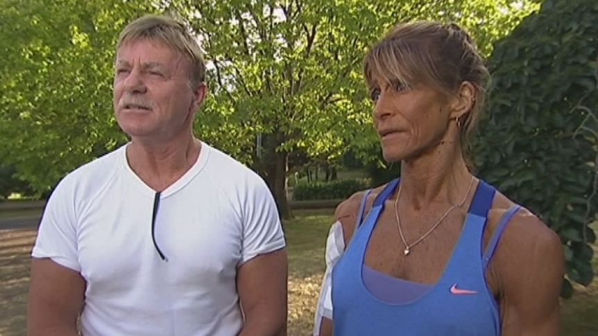 Personal trainer Debbie Urquhart and her husband Rob