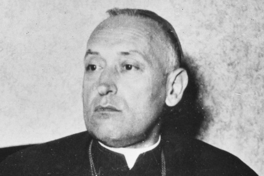 A 1962 photo of Josef Mindszenty.