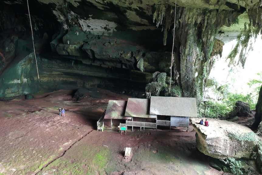 Inside shot of West Mouth, Niah Cave