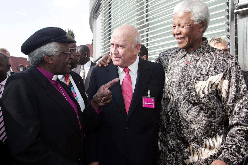 de Klerk and Mandela