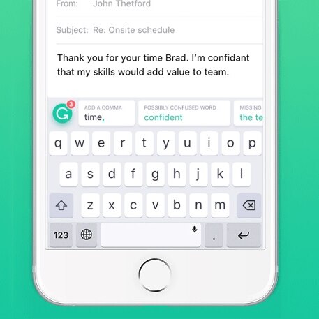 Grammarly is an app for improving writing.