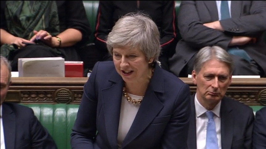 May urges UK parliament to deliver on Brexit deal