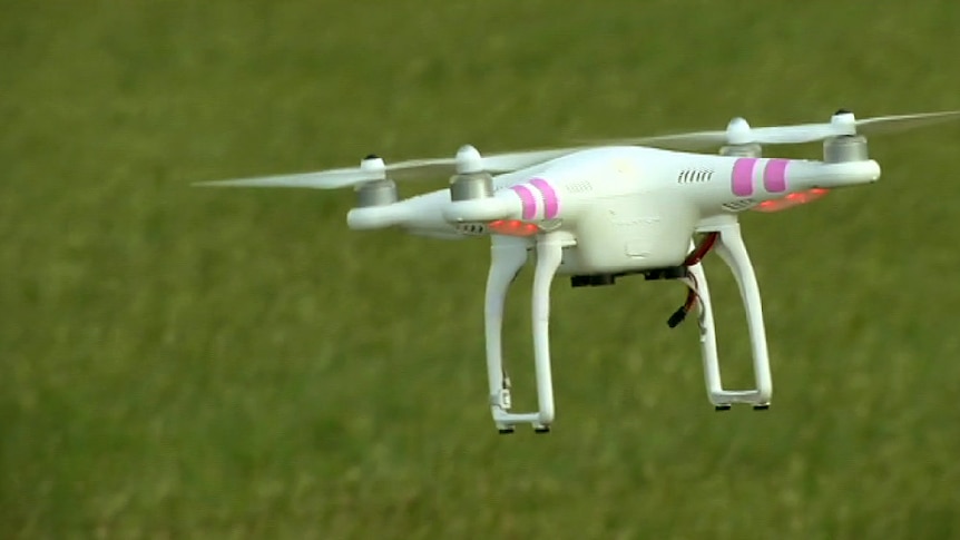 Small Phantom2 RPA in flight