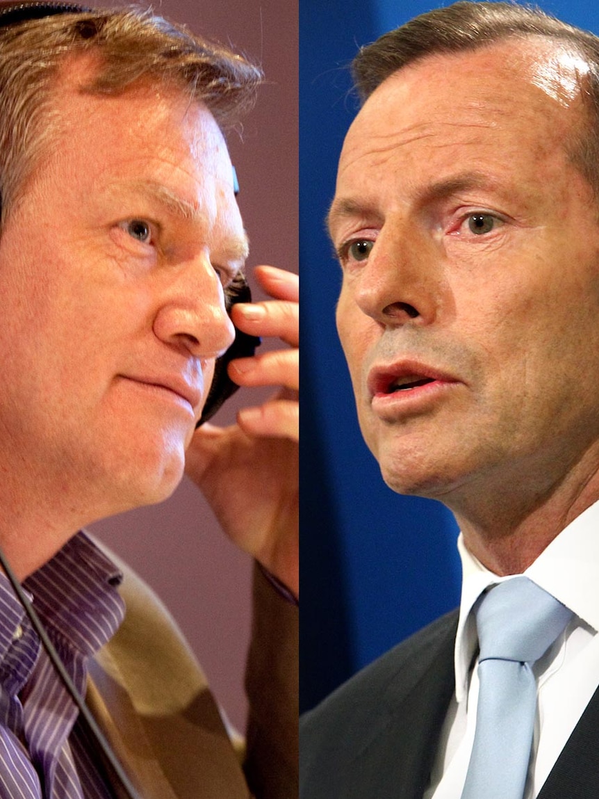Andrew Bolt and Tony Abbott
