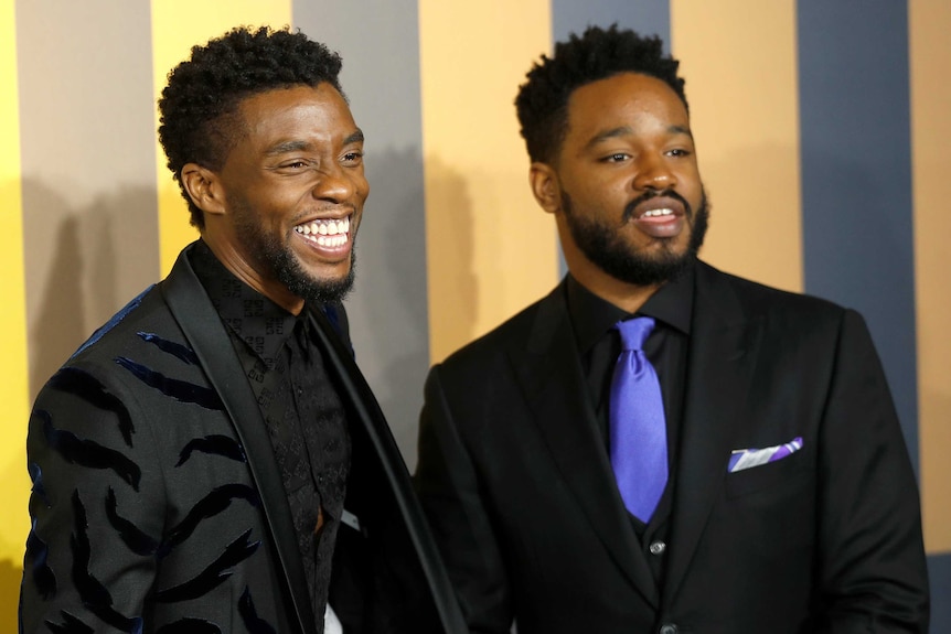 Actor Chadwick Boseman and Director Ryan Coogle.