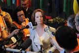 Julie Gillard says Australians want to see the Qantas industrial dispute "sorted out".