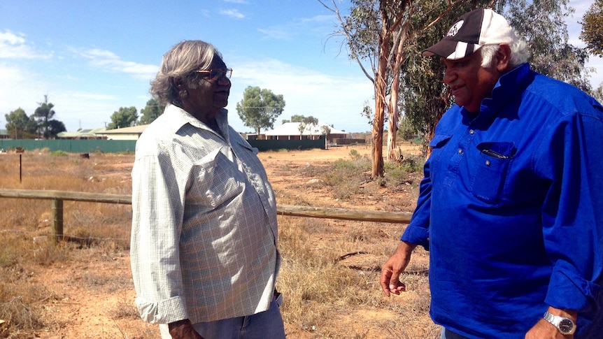Aboriginal leaders discuss a potential dry zone for their community