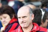 Not standing down: Melbourne coach Dean Bailey is committed to righting the ship.