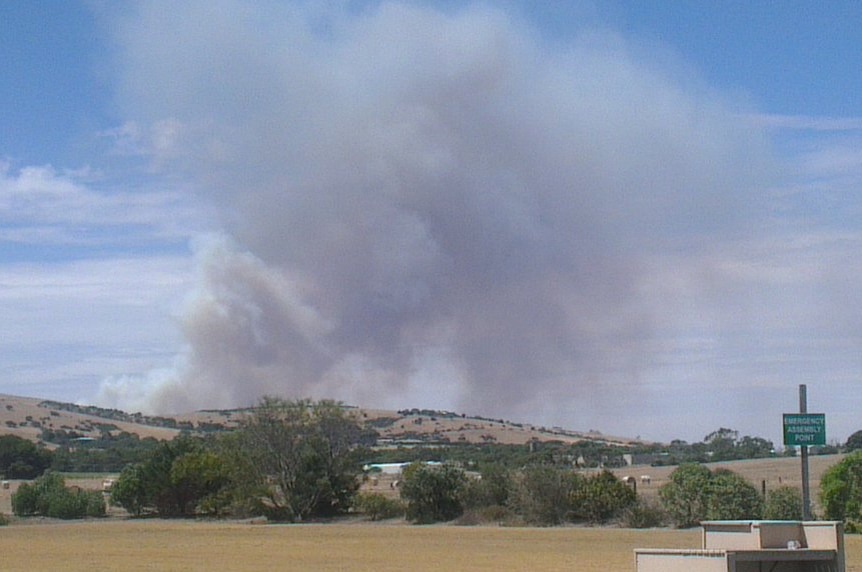Mosquito Hill bushfire, SA