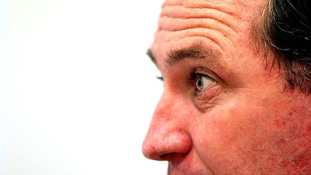 Nationals Senator Barnaby Joyce was widely tipped to win.