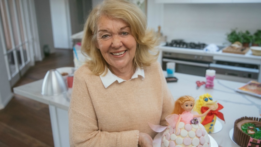 Pamela Clark says her book has put birthdays on the map for kids (Photo - ABC News: Dave May)