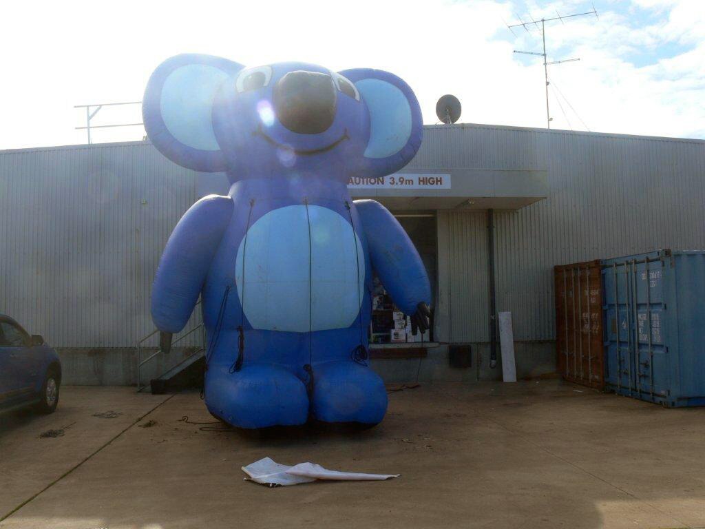 Sixmetre inflatable koala stolen from Horsham Harvey Norman store