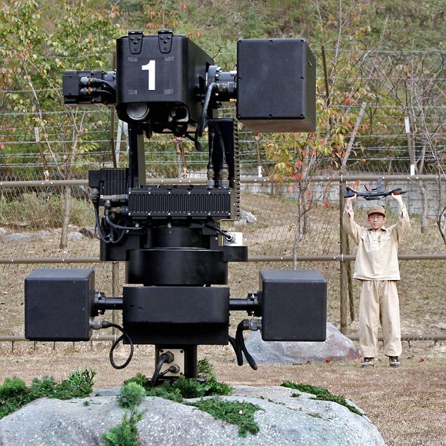 Samsung's SGR-1 robot sentry