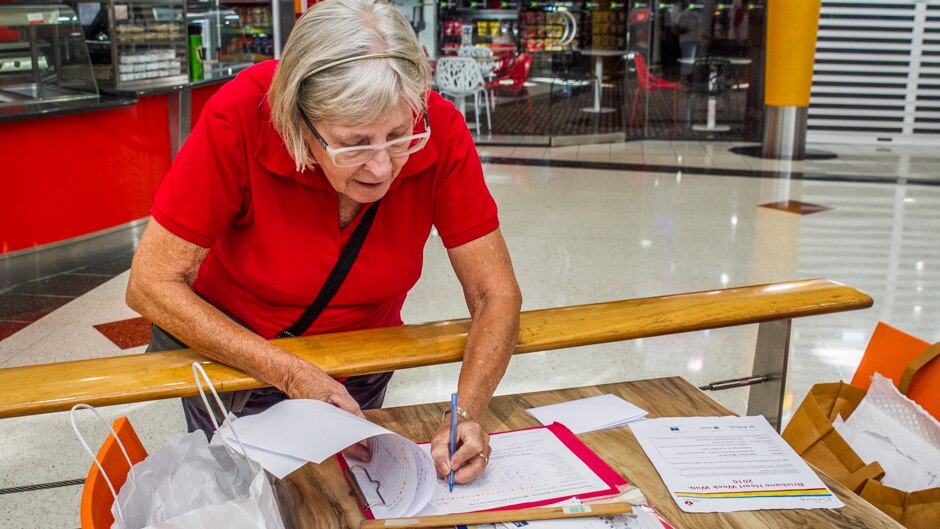 Walkers must sign-in before walking around the centre.