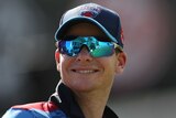 Steve Smith is all smiles after returning to the pitch for his new Canadian club.