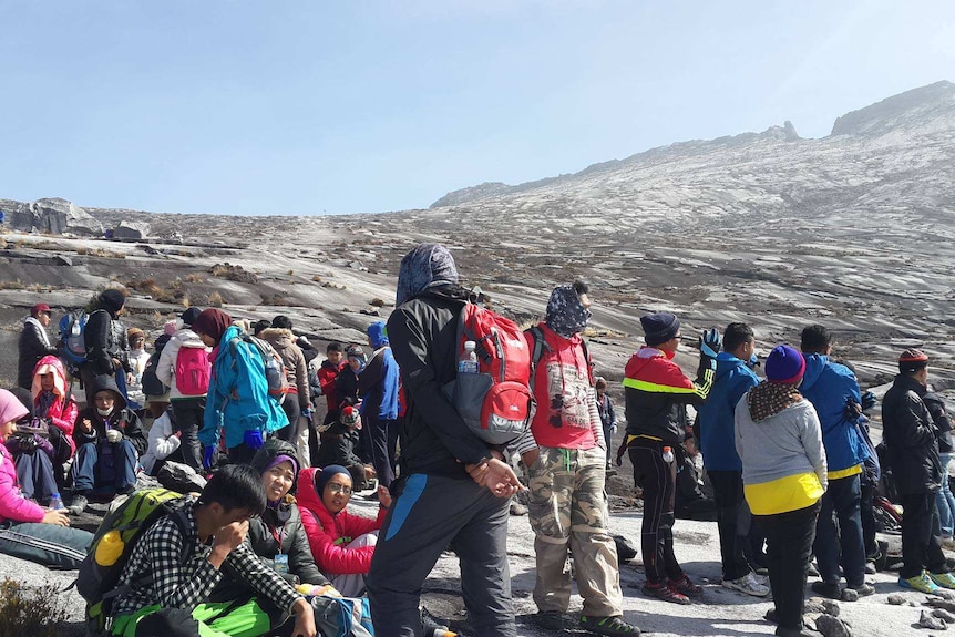 Climbers stranded on Mount Kinabalu