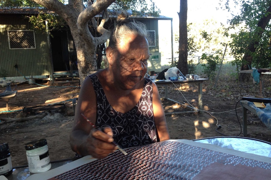 Garawa traditional owner Nancy McDinny