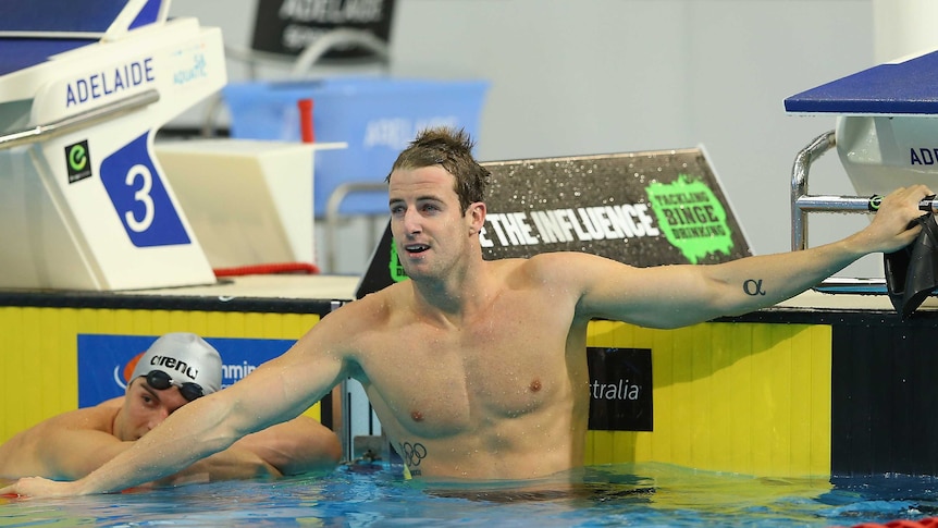 Calm before the storm ... James Magnussen