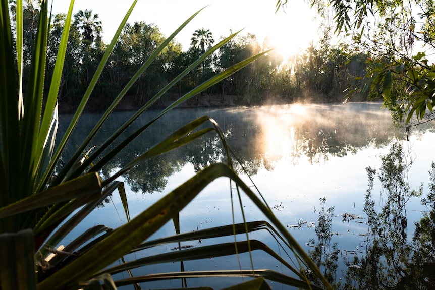 The Roper River at sunrise