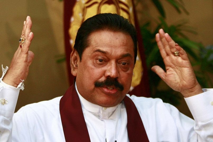 Sri Lanka's President Mahinda Rajapaksa. (Andrew Caballero-Reynolds: Reuters)