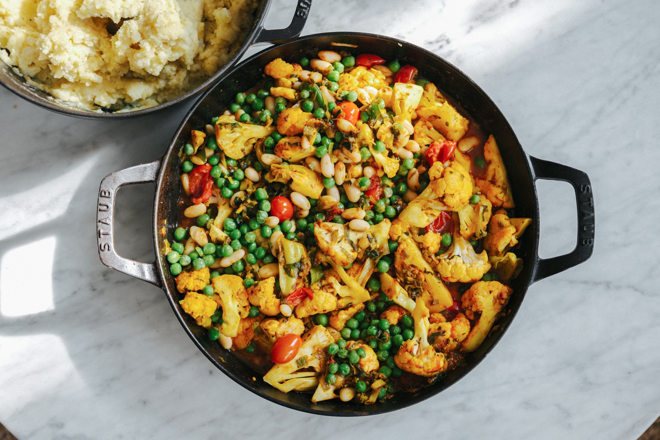 Hetty Lui McKinnon's Vegetarian Cauliflower, Pea And Potato Curry Pie ...