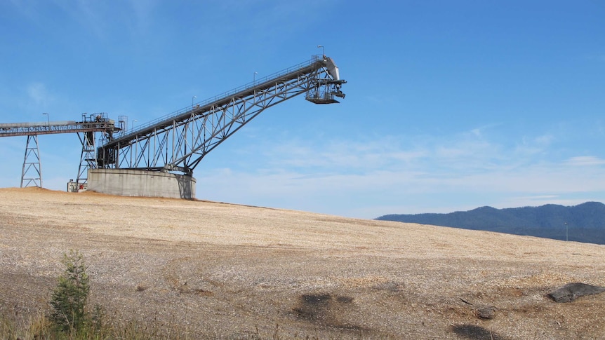 Triabunna woodchip mill.