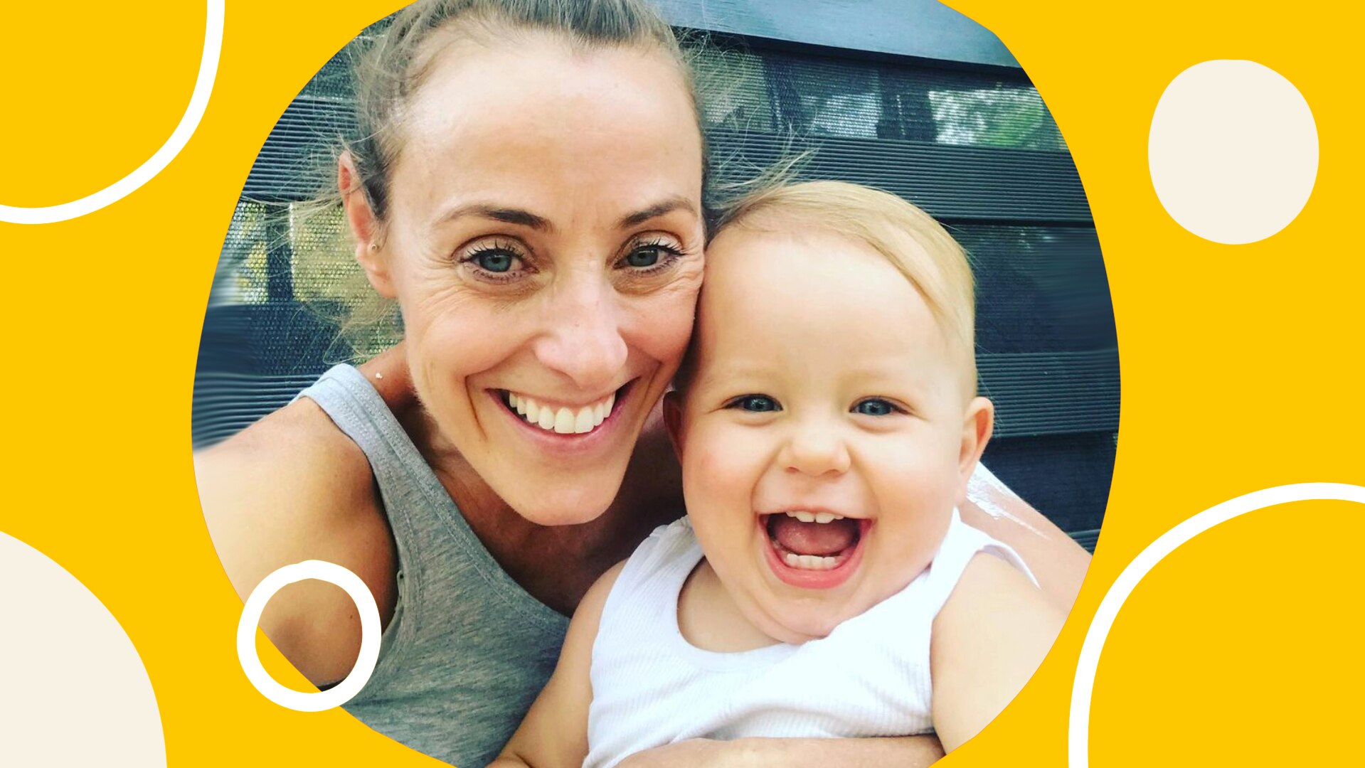 Portrait of a mum with her son