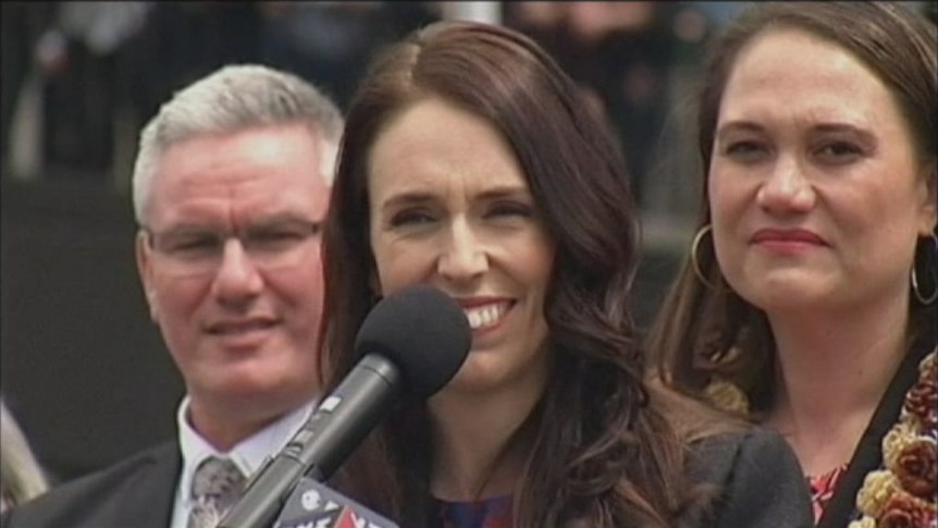 Jacinda Ardern makes her first speech since being sworn in as Prime Minister