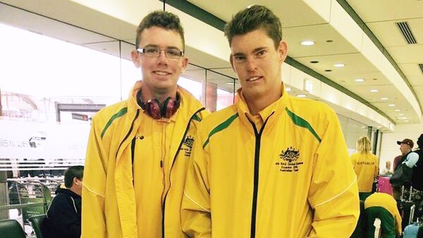 World number one and two Australian tennis athletes with an intellectual disability, Archie Graham and Mitchell James