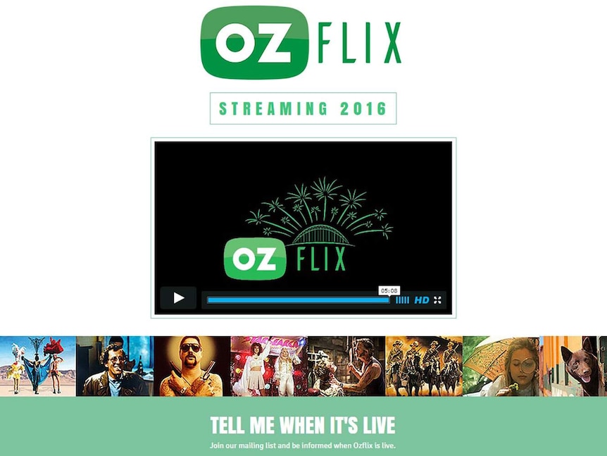 The Ozflix online portal is expected to go live some time in early 2016