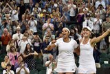 Marina Hingis and Sania Mirza win Wimbledon doubles