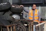 Tyre recycling issue