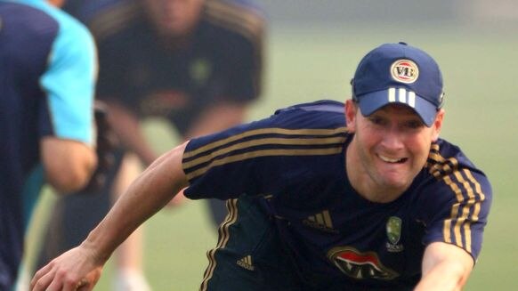 Ready to play: Michael Clarke is expected to take his place in the Australian Test team.