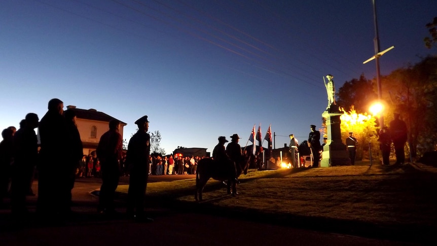Dawn service in Clarence Town.