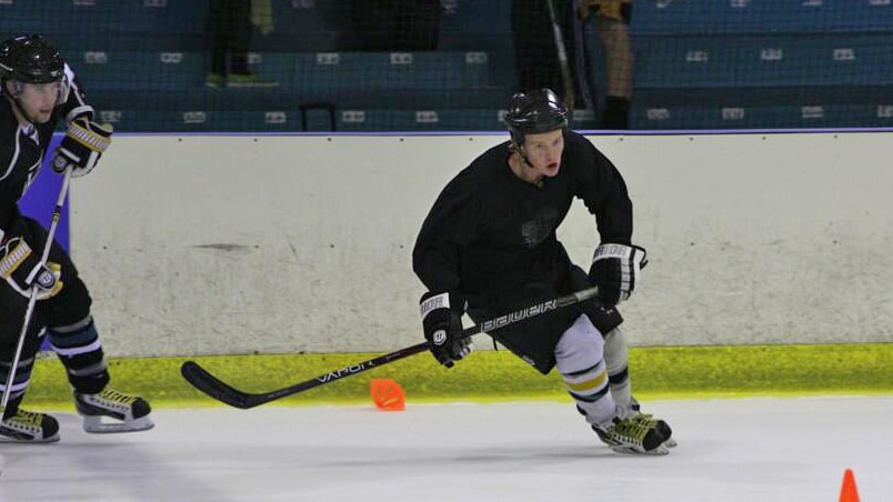 CBR Brave ice hockey team at training