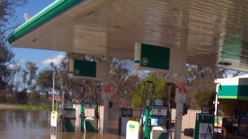 No petrol for sale at this Shepparton petrol station.