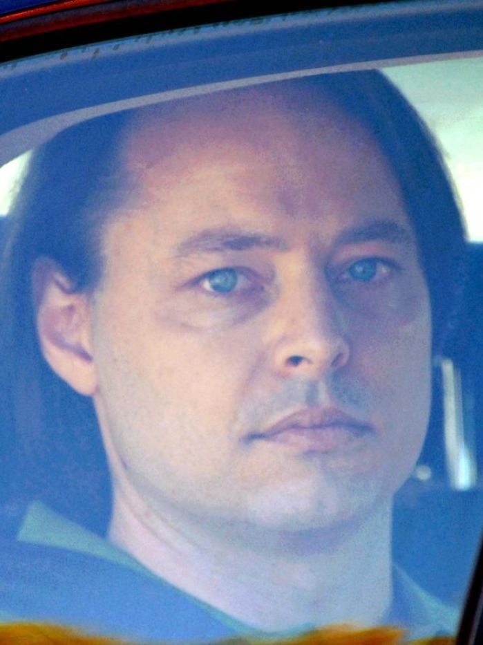 David Hicks was driven from Adelaide's Yatala Prison after his release this morning.