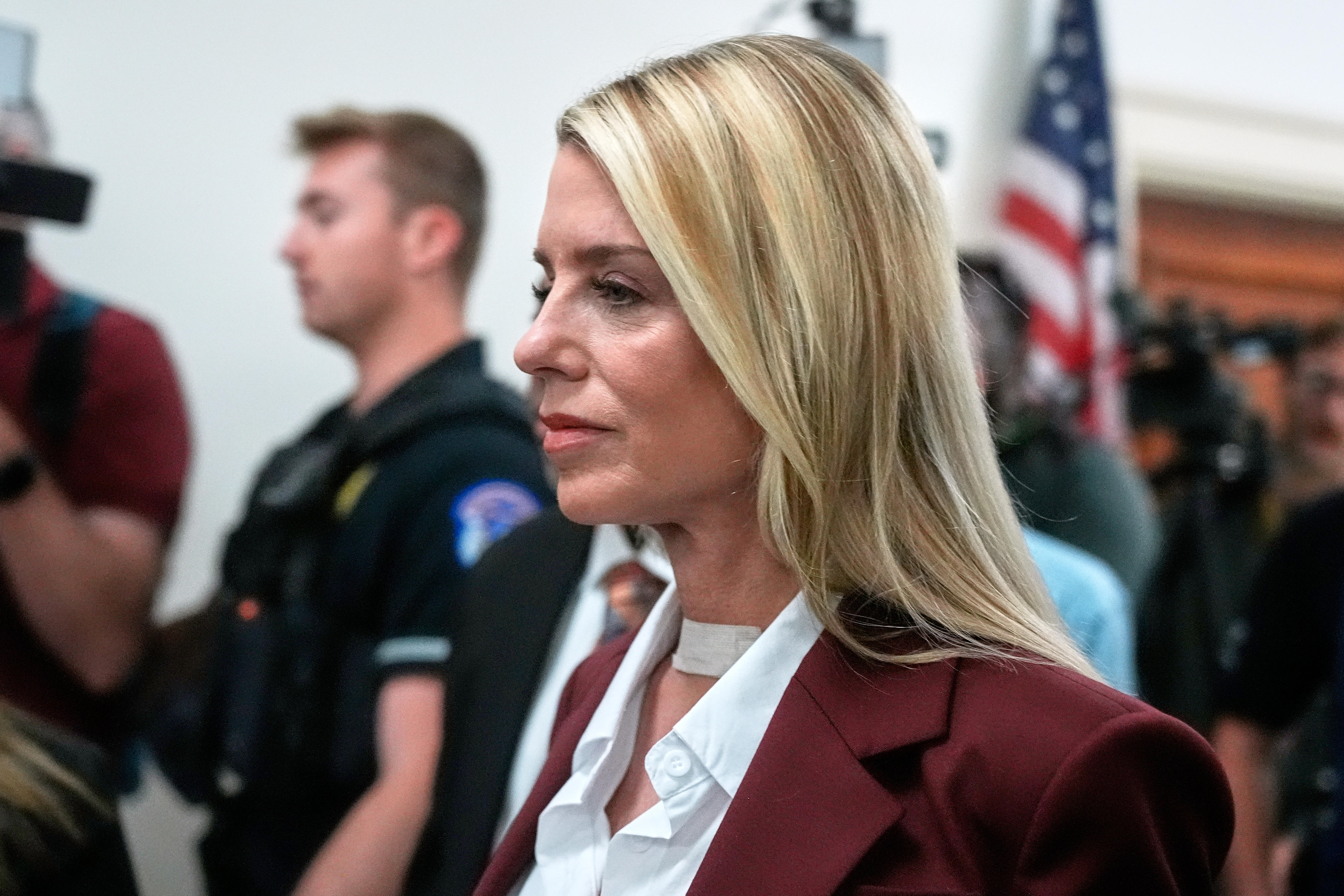 Bondi refuses to answer Trump questions in Epstein probe