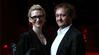 Cate Blanchett and husband Andrew Upton attend the opening night of new musical Spring Awakening at Sydney Theatre in Februar...